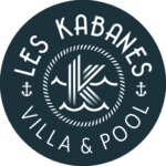 Logo les Kabanes Villa and pool